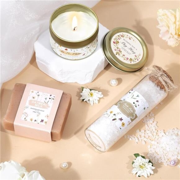 Birthday Gifts for Women, Get Well Soon Self Care Package Box, Sending Hug - Picture 2 of 8